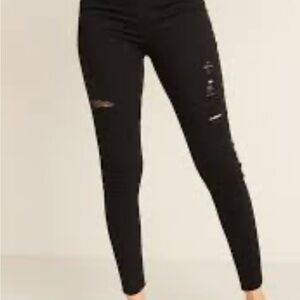 Gap Black Distressed Jeans 18